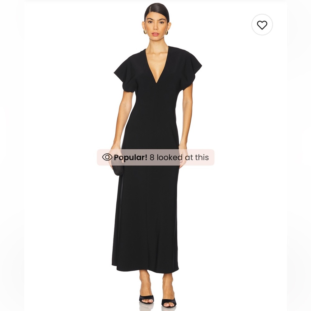 Chic Black Midi Dress